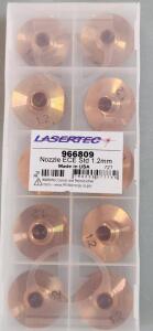 DESCRIPTION: (50) ECE STANDARD NOZZLE BRAND/MODEL: LASERTEC 966809 RETAIL$: $6.46 PER TIP SIZE: 1.2mm QTY: 50