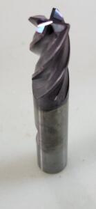 DESCRIPTION: (3) SOLID CORNER RADIUS END MILL BRAND/MODEL: MA FORD 17850014AW RETAIL$: 112.15 SIZE: 1/2" DIA 1" LOC QTY: 3