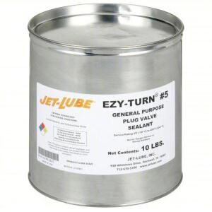 DESCRIPTION: (1) PLUG VALVE SEALANT BRAND/MODEL: JET-LUBE #3RDN1 RETAIL$: $203.38 EA SIZE: 10 LB QTY: 1