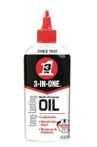 DESCRIPTION: (5) MACHINE OIL BRAND/MODEL: 3-IN-ONE RETAIL$: $4.48 EA SIZE: 3 OZ QTY: 5