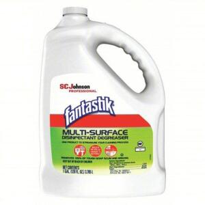 DESCRIPTION: (2) MULTI-SURFACE DISINFECTANT DEGREASER BRAND/MODEL: FANTASTIK RETAIL$: 48.79 EA SIZE: 1 GALLON QTY: 2