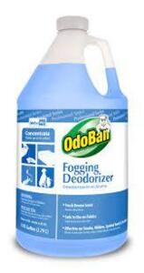 DESCRIPTION: (2) DEODORIZER ODOR ELIMINATOR BRAND/MODEL: ODOBAN FOGGING DEODORIZER INFORMATION: FRESH BREEZE RETAIL$: $40.75 EA SIZE: 1 GALLON QTY: 2