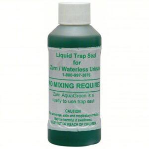 DESCRIPTION: (6) WATERLESS URINAL SEALANT BRAND/MODEL: ZURN #24X175 INFORMATION: AQUA GREEN RETAIL$: $10.11 EA SIZE: 4 OZ QTY: 6