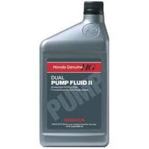 DESCRIPTION: (4) DUAL PUMP FLUID BRAND/MODEL: HONDA GENUINE HG RETAIL$: $20.00 EA SIZE: 1 QT QTY: 4