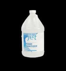 DESCRIPTION: (4) HAND SANITIZER ANTISEPTIC BRAND/MODEL: JET #QB9000-1G RETAIL$: $42.00 EA SIZE: 1 GALLON QTY: 4