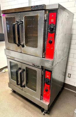 VULCAN DOUBLE STACK GAS CONVECTION OVEN.