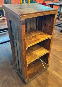 WOODEN HOSTESS STAND