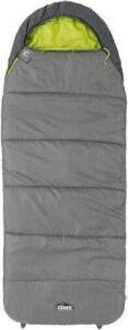 30 DEGREE HYBRID SLEEPING BAG - CHARCOAL / GREEN