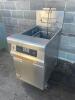 DESCRIPTION: FRYMASTER 20" PASTA MAGIC COMMERCIAL GAS PASTA COOKER. BRAND / MODEL: FRYMASTER GPCSC ADDITIONAL INFORMATION NATURAL GAS, 80,000 BTU, RET