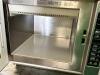 DESCRIPTION: MENUMASTER COMMERCIAL MICROWAVE. BRAND / MODEL: MENUMASTER MRC30S2 ADDITIONAL INFORMATION RETAILS NEW FOR $3800 LOCATION: BAY 6 QTY: 1 - 3