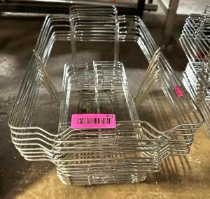 DESCRIPTION: (6) FULL SIZE WIRE CHAFFER STANDS LOCATION: BAY 6 THIS LOT IS: SOLD BY THE PIECE QTY: 6