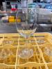 DESCRIPTION: (16) WINE GLASSES. SOLD WITH GLASS RACK LOCATION: BAY 6 THIS LOT IS: SOLD BY THE PIECE QTY: 16 - 3