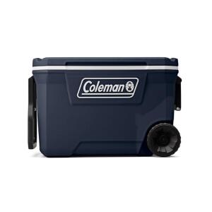 DESCRIPTION (1) COLEMAN 316 SERIES WHEELED COOLER BRAND/MODEL 3000006485 ADDITIONAL INFORMATION BLUE NIGHTS/HOLDS UP: 101 CANS/RETAILS AT $50.00 SIZE