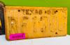 (2) VINTAGE TEXAS LICENSE PLATES - 2