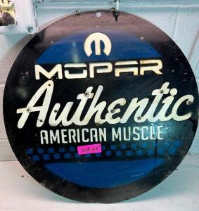 MOPAR METAL SIGN