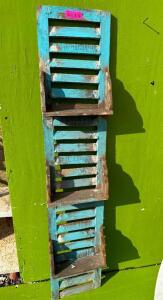 THREE TIER WOODEN SHELF