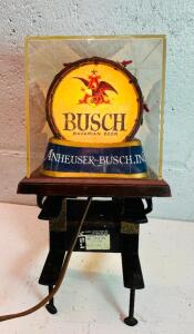 ANHEUSER BUSH VINTAGE BAR LIGHT