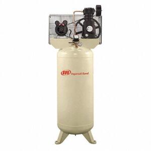 DESCRIPTION: (1) ELECTRIC AIR COMPRESSOR BRAND/MODEL: INGERSOLL RAND #4YW10 RETAIL$: $1963.80 EA SIZE: 5 HP, 1 STAGE, VERTICAL, 60 GAL TANK, 15.5 CFM,