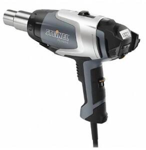 DESCRIPTION (1) STEINEL ELECTRIC HEAT GUN BRAND/MODEL HG2520E ADDITIONAL INFORMATION ADJUSTABLE TEMP SETTING: 120 TO 1200F/AIR VOLUME: 13.0 CFM/RETAIL