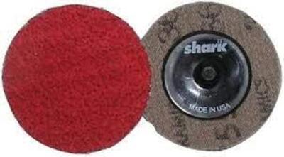 DESCRIPTION: (4) BOXES OF (25) MINI GRINDING DISCS BRAND/MODEL: SHARK #12625 INFORMATION: RED, CERAMIC RETAIL$: $36.61 PER BOX SIZE: 2", 60 GRIT QTY: