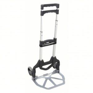 DESCRIPTION: (1) TELESCOPING THIN-PROFILE FOLDING HAND TRUCK BRAND/MODEL: PRODUCT NUMBER #20Y288 INFORMATION: BLACK RETAIL$: $105.86 EA SIZE: 15 IN X