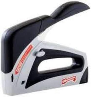 DESCRIPTION: (1) STAPLE GUN, MANUAL BRAND/MODEL: ARROW #T50 ELITE INFORMATION: BLACK HANDLE RETAIL$: $68.70 EA QTY: 1