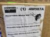 DESCRIPTION: (1) REVERSIBLE MOTOR KIT BRAND/MODEL: DAYTON #4M987 INFORMATION: MUST COME INSPECT FOR ACCURACY RETAIL$: $34.04 EA SIZE: 1/135, 3,000, 1 - 3