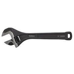 DESCRIPTION: (2) ADJUSTABLE WRENCH BRAND/MODEL: DEWALT #DWHT80269 INFORMATION: BLACK RETAIL$: $40.99 EA SIZE: 12" QTY: 2