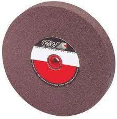 DESCRIPTION: (1) BENCH AND PEDESTAL GRINDING WHEEL BRAND/MODEL: CGW ABRASIVES #38054 INFORMATION: BROWN RETAIL$: $239.95 EA SIZE: ALUMINUM OXIDE, 1" Q