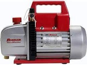 DESCRIPTION: (1) VACUMASTER, VACUUM PUMP BRAND/MODEL: ROBINAIR #15500 INFORMATION: RED RETAIL$: $228.65 EA SIZE: 5 CFM QTY: 1