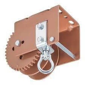 DESCRIPTION: (1) WORM GEAR WINCH BRAND/MODEL: DUTTON-LAINSON #WG2000 INFORMATION: REGULAR DRUM, HANDLE DRIVE RETAIL$: $112.99 EA SIZE: 2000 LB CAPACIT