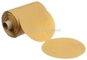 DESCRIPTION: (30) ROLLS OF (175) GOLD PAPER DISC BRAND/MODEL: 3M STIKIT #96434 RETAIL$: $137.00 EA SIZE: 6IN QTY: 30