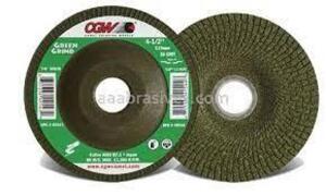 DESCRIPTION: (1) CASE OF (25) GREEN GRIND WHEELS BRAND/MODEL: CGW ABRASIVES #49543 RETAIL$: $174.50 EA SIZE: 4-1/2 X 5/32X7/8 QTY: 1