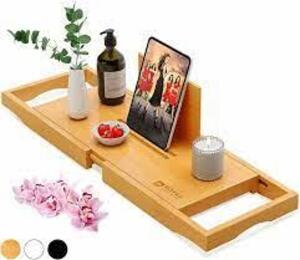 DESCRIPTION: (1) LUXURY BATHTUB TRAY CADDY BRAND/MODEL: ROYAL CRAFT RETAIL$: $50.00 EA QTY: 1