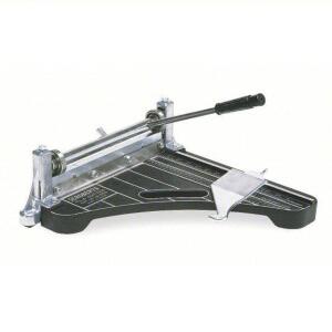 DESCRIPTION: (1) VINYL TILE CUTTER BRAND/MODEL: ROBERTS #5LF63 RETAIL$: $320.27 EA SIZE: Cuts 12" Straight or 9" Diagonally, Aluminum Base, Carbon Ste