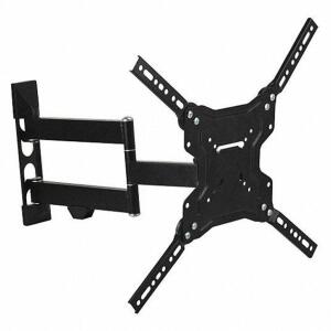 DESCRIPTION: (1) TV WALL MOUNT, FULL MOTION BRAND/MODEL: STANLEY #45PF60 INFORMATION: TMX-102FM RETAIL$: 52.59 EA SIZE: 13"-37" 40 LBS LIMIT QTY: 1