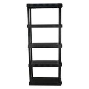 DESCRIPTION: (1) 2-SHELF GARAGE CABINET BRAND/MODEL: HYPER TOUGH INFORMATION: BLACK RETAIL$: $70.00 EA QTY: 1