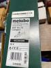 DESCRIPTION (1) METABO RECIPROCATING SAW BRAND/MODEL SSE-18-LTX ADDITIONAL INFORMATION MAX STROKES PER MIN: 3,300/CORDLESS/RETAILS AT $139.46 SIZE 1/2 - 3