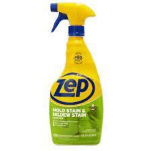 DESCRIPTION: (4) MOLD AND MILDEW STAIN REMOVER BRAND/MODEL: ZEP RETAIL$: $10.02 EA SIZE: 1 QT QTY: 4