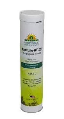 DESCRIPTION: (4) HIGH TEMP MULTIPURPOSE GREASE BRAND/MODEL: RENEWABLE LUBRICANTS MAXXLIFE-HT220 #21A494 RETAIL$: $25.53 EA SIZE: 16 OZ QTY: 4