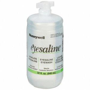 DESCRIPTION: (4) EYESALINE EYEWASH BRAND/MODEL: HONEYWELL #3ARE1 RETAIL$: 14.32 EA SIZE: 32 OZ QTY: 4