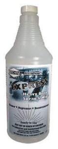 DESCRIPTION: (6) HEAVY DUTY SPRAY AND WIPE BRAND/MODEL: WECHEM EXPRESS RETAIL$: $15.00 EA SIZE: 32 OZ QTY: 6