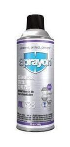 DESCRIPTION: (2) STAINLESS STEEL COATING BRAND/MODEL: SPRAYON WL 738 RETAIL$: $13.00 EA SIZE: 12 OZ QTY: 2