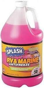 DESCRIPTION: (2) RV AND MARINE ANTIFREEZE BRAND/MODEL: SPLASH RETAIL$: $5.60 EA SIZE: 1 GALLON QTY: 2