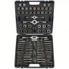 DESCRIPTION: (1) TAP & DIE SET BRAND/MODEL: WESTWARD/1PZ54B INFORMATION: 110PCS, #4-40 MIN TAP SIZE, M18 MAX TAP SIZE RETAIL$: $382.02 QTY: 1