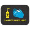 DESCRIPTION: (1) SKID OF APPROX (200) PACKS OF (4) FLOOR SIGN MATS BRAND/MODEL: PIG/56JH09 INFORMATION: "SANITIZE HANDS HERE" RETAIL$: $82.60/4-PACK S