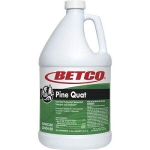 DESCRIPTION: (1) PALLET OF (24) BOXES OF (4) QUAT DISINFECTANT CLEANERBRAND/MODEL: BETCH #30404-00INFORMATION: PINE SCENTRETAIL$: $70.00/CASESIZE: 1 GALLONQTY: 1