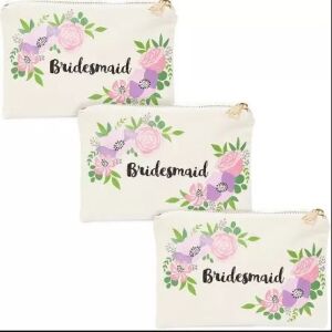 DESCRIPTION: (1) CASE OF (21) MAKE UP BAGSBRAND/MODEL: BRIDESMAIDRETAIL$: $8.00 PER PURSEQTY: 1