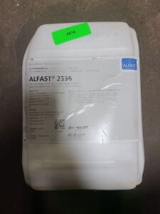 DESCRIPTION: (1) ENVIRONMENTALLY FRIENDLY WATER BASED ADHESIVE BRAND/MODEL: ALFAST 2536 SIZE: 10 KG QTY: 1