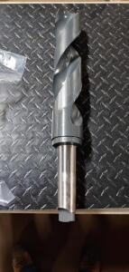 (1) NACHI 2-7/8" HSS 5MT TAPERED SHANK DRILL